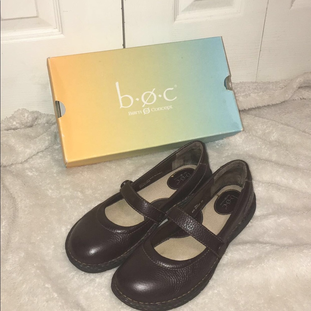 B•Ø•C Dorina Mahogany Shoes